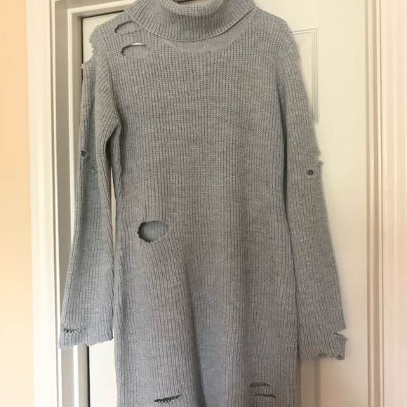 Plus size sweater dress - Picture 2 of 3
